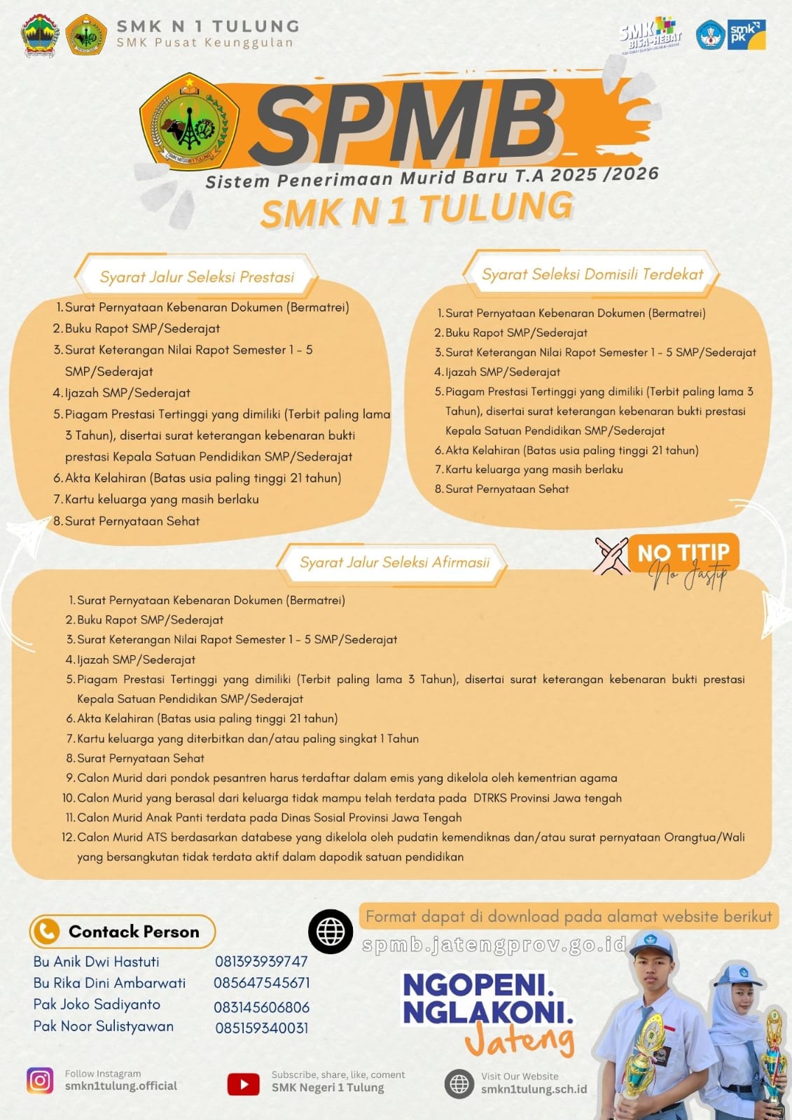 SPMB TAHUN AJARAN 2025/2026