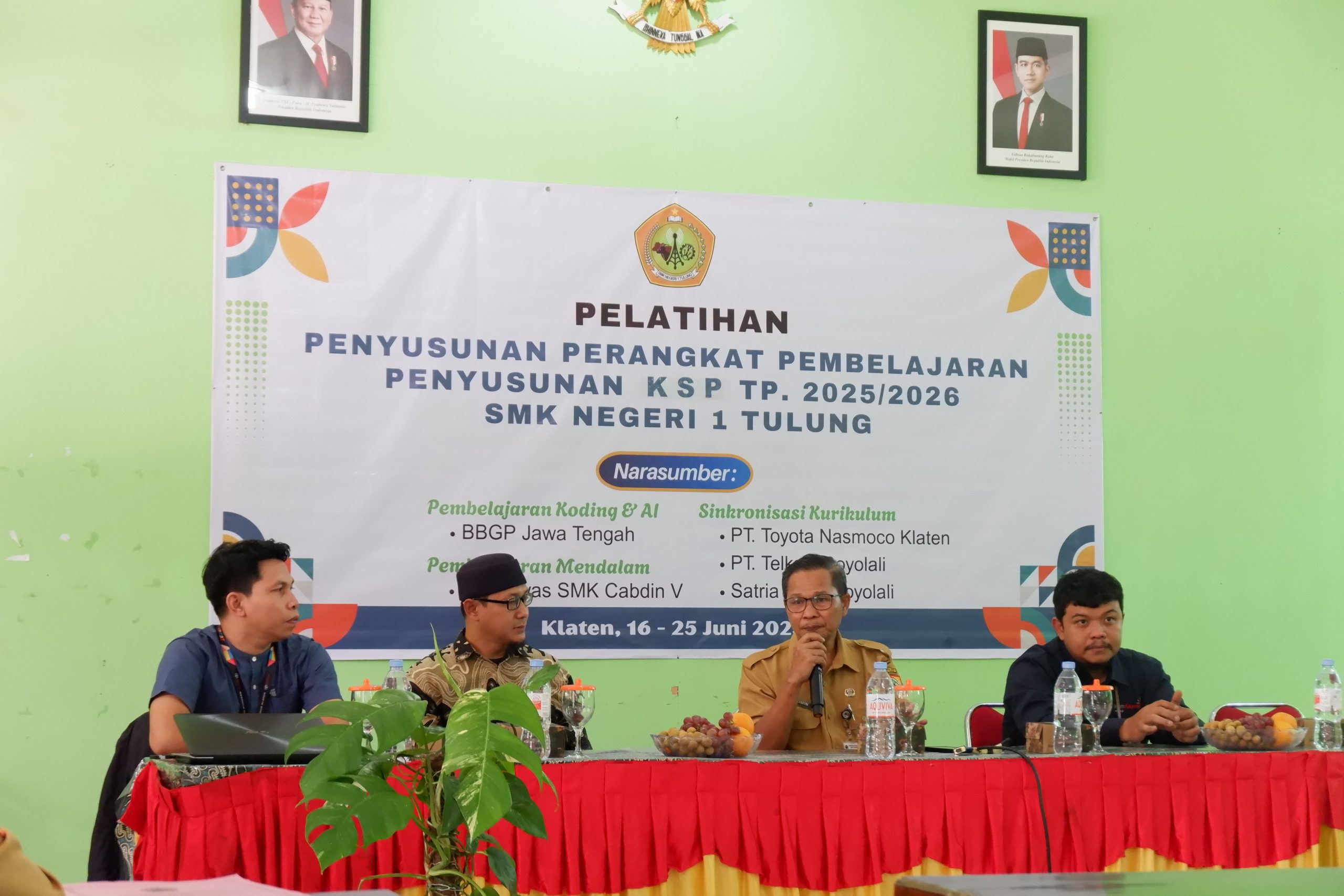 PELATIHAN PENYUSUNAN PERANGKAT PEMBELAJARAN PENYUSUNAN KSP T.P 2025/2026